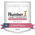 TopVerdict.com | Number 1 Jury Verdict | Disability Discrimination | Collier Socks LLP | United States | 2022
